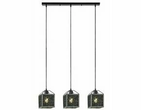 Svítidlo závěsné RABALUX 72219 SAMILO černá E27 3x MAX 40W
