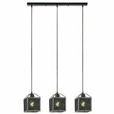 Svítidlo závěsné RABALUX 72219 SAMILO černá E27 3x MAX 40W