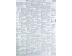 DEHN 700051  WuH štítek - předpisy DEHN DEHN