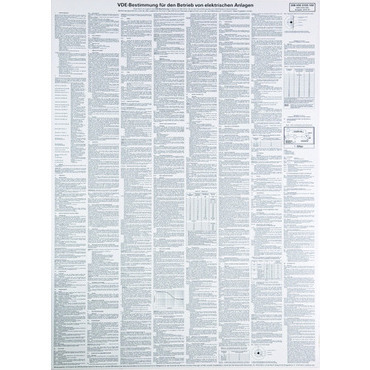 DEHN 700051  WuH štítek - předpisy DEHN DEHN