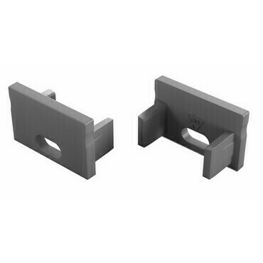 Koncovka profilu GREENLUX EC-PROFIL FMN GRAY HO (12-1704-00)
