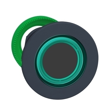 SCHN ZB5FW933 Zapuštěné provedení, Ovl. hlavice stiskací prosvětlená, kroužkem, pro integrovanou LED