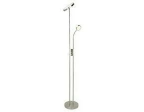 Stojací lampa Ophus saténová chromová LED 17,5W RABALUX 3239