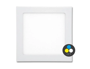 LED panel ECOPLANET RAFA 24V 18W, 1620lm, 2000-6000K, IP44, bílá