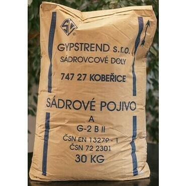 Sádra GYPSTREND 30 kg, šedá
