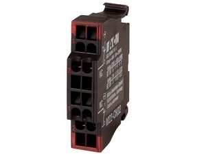 EATON 107899 M22-CK02 Kontaktní prvek, bezšroubové svorky, čelní upevnění, 2V