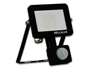 Venkovní LED reflektor se senzorem VITAL, 10W, Denní bílá, Černý