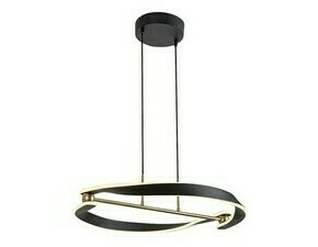 Závěsné svítidlo Adalind černá/zlatá LED 40W RABALUX 72149