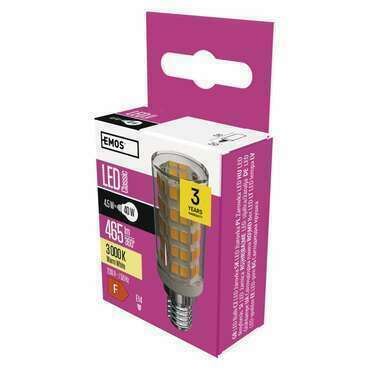 EMOS ZQ9140 LED JC 4,5W(40W) 465lm E14 WW