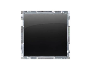 Ovladač rozpínací SIMON BASIC BMPR1.01/49, řazení 1/0, 10 A/250 V~, bezšroubové svorky, černá matná