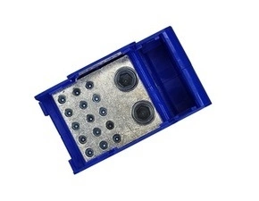 BEČOV UB2120CK12 Distribuční blok DTB 2x120/15x16 modrý
