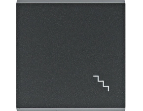 HAG WL6033 Klapka, se symbolem „Schodiště”, černá mat
