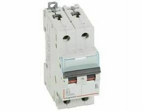 Jistič dvoupolový LEGRAND 408937 DX3 2P B3 10000A/16KA
