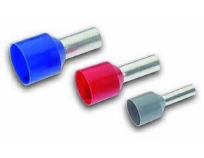 CIMCO  187300 Izolovaná dutinka NSGAFÖU Cu 1,5/8 mm, černá (100 ks)