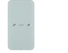 HAG 75141160 Dotykový sensor 1-násobný komfort, Berker R.1, sklo, bílá