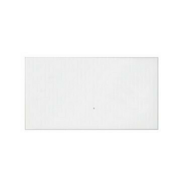 Kryt spínače dvoupólového SIMON 10000133-230, bílá matná