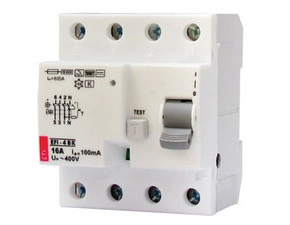 Chránič čtyřpolový ETI 002064654 proudový chránič, EFI-4 B G/KV 63/0.3