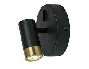 Koupelnové svítidlo Kadir černá/zlatá LED 3W RABALUX 75040