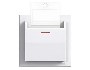 SCHN EPH6200121 Asfora - Spínač pro hotelové karty, bílá