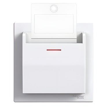 SCHN EPH6200121 Asfora - Spínač pro hotelové karty, bílá