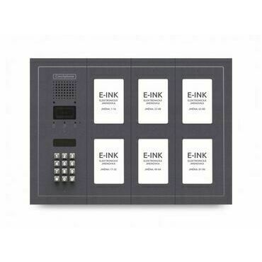 CZPHONE 4004091016 S elektronickým papírem (E-INK) FlatLine: ANTRACIT - DUO Standard: klávesnice až