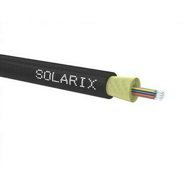 Kabel optický SOLARIX SXKO-DROP-16-OS-LSOH, 16vl, Singlemode, 9/125, OS, 3,9mm, LSOH, Eca, 1m