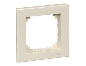 SCHN MTN515144 Merten - Rámeček jednonásobný, M-Plan, White Cream