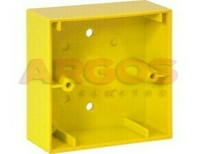 ESSER 704982 Montážní krabice pro malé tlač. žlutá