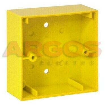 ESSER 704982 Montážní krabice pro malé tlač. žlutá
