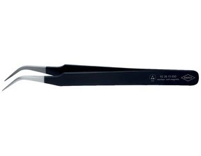 KNIPEX 92 38 75 ESD Pinzeta přesná, špičatá ESD