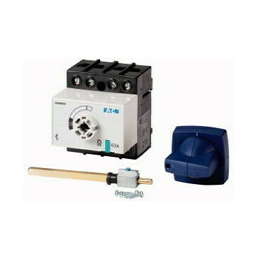 EATON 1314159 DMM-63/1+SK Odpínač DUMECO, 63A, 3+N-pól, zadní montáž, s osou a ovládací pákou, výška