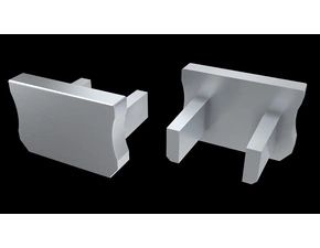 Koncovka profilu GREENLUX EC-PROFIL X GRAY (12-0084-01)