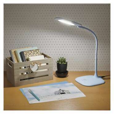 EMOS Z7602BL LED STOLNÍ LAMPA STELLA MODRÁ
