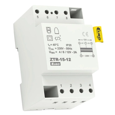 ELKO 3928 ZTR-15-12V Zvonkové transformátory