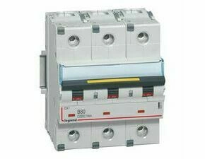 Jistič třípolový LEGRAND 409015 DX3 3P B80 10000A/16KA
