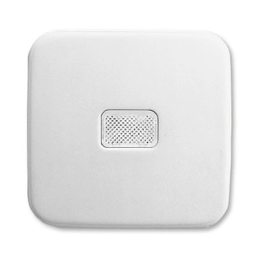 Kryt spínače dělený ABB Reflex SI 3559B-A00653214, alpská bílá, s čirým průzorem