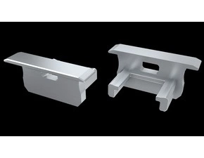 Koncovka profilu GREENLUX EC-PROFIL B GRAY HO (12-0154-00)