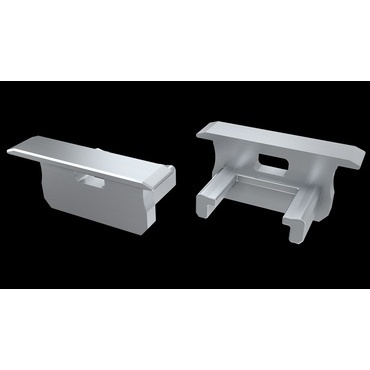 Koncovka profilu GREENLUX EC-PROFIL B GRAY HO (12-0154-00)