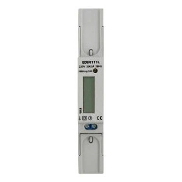 Elektroměr SEZ EDIN 111L 5-45 A, 1 tarif, 1 fázový, LCD displej, 1M/DIN