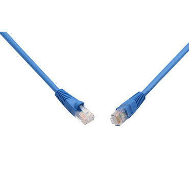 INTLK 28331059 C5E-114BU-0,5MB Patch kabel CAT5E UTP PVC 0,5m modrý snag-proof C5E-114BU-0,5MB