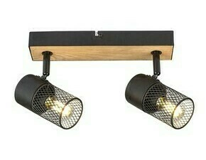 Bodové svítidlo Metta dub E14 2×40W RABALUX 71152