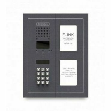CZPHONE 4004093001 S elektronickým papírem (E-INK) FlatLine: ANTRACIT - MELODY: klávesnice až 16 jme