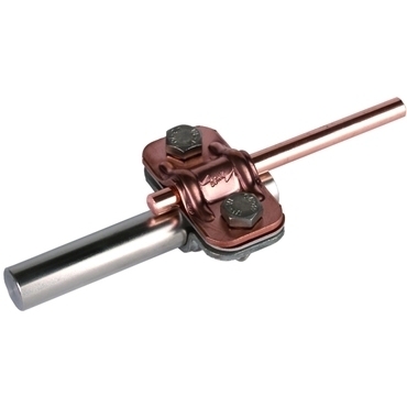 DEHN 460507  Dvojkovová zkušební svorka Cu-FeZn pro prům. 8-10/16mm DEHN DEHN