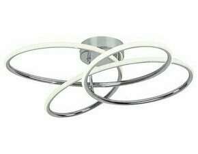 LED svítidlo stropní RABALUX 6955 PIERO chromová LED 30W