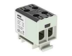 MOREK MAA2050S10 Univerzální řadová svorka OTL 50-2xAl/Cu 1,5-50mm2 1000V černá