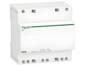 SCHN A9A15220 Bezpečnostní transformátor TR 40VA 230V/12-24V