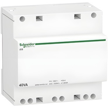 SCHN A9A15220 Bezpečnostní transformátor TR 40VA 230V/12-24V