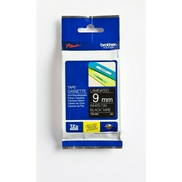 BROTHER  Páska 9  TZe-325 černá/bílá