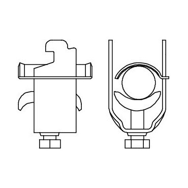 2056N SAS 8 A2 Třmenová příchytka