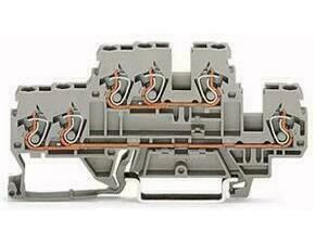 WAGO 870-531 3vodičová dvoupatrová svorka